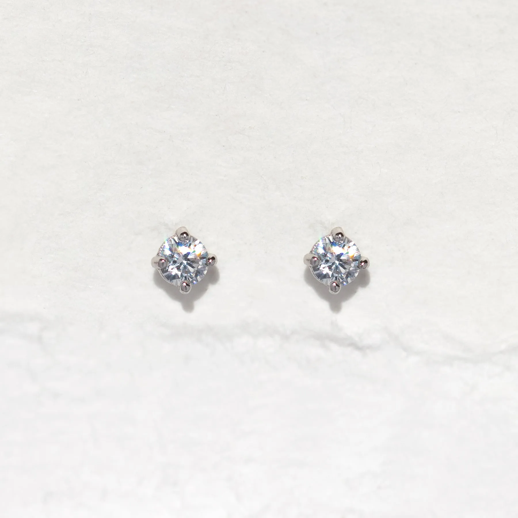 14k Fine Perfect Teeny Stud Earrings