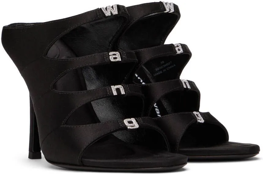 Alexander Wang Black Lucienne 105 Heeled Sandals