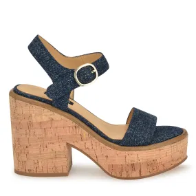 Amye Ankle Strap Wedge Sandals