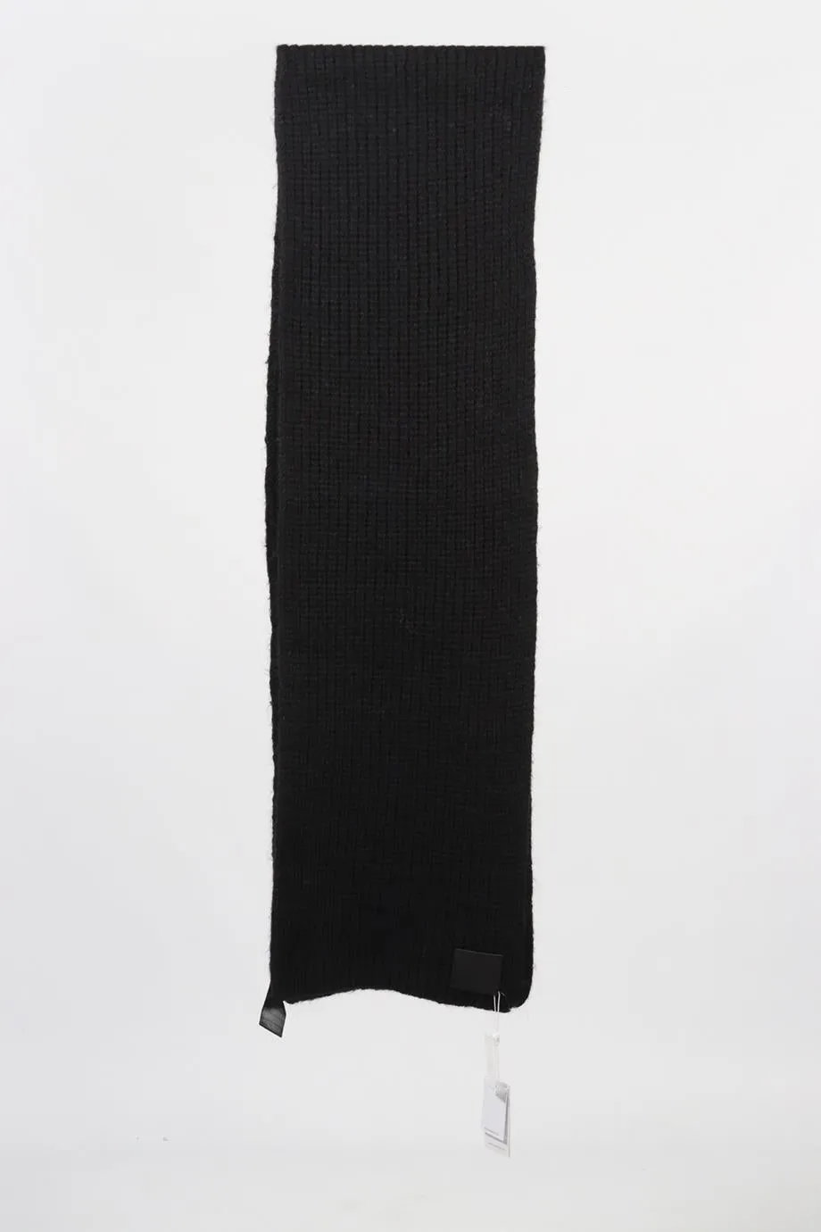 ANINE BING RIBBED WOOL BLEND SCARF