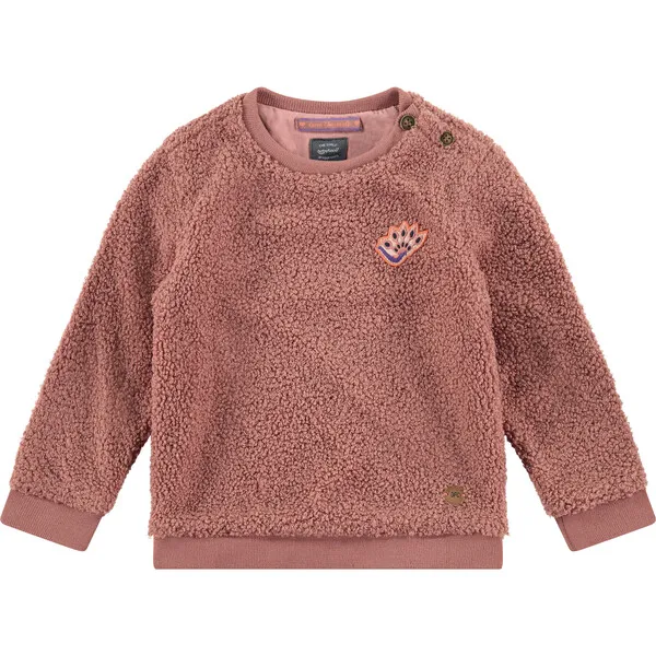 Babyface Fuzzy Sweater, Rose