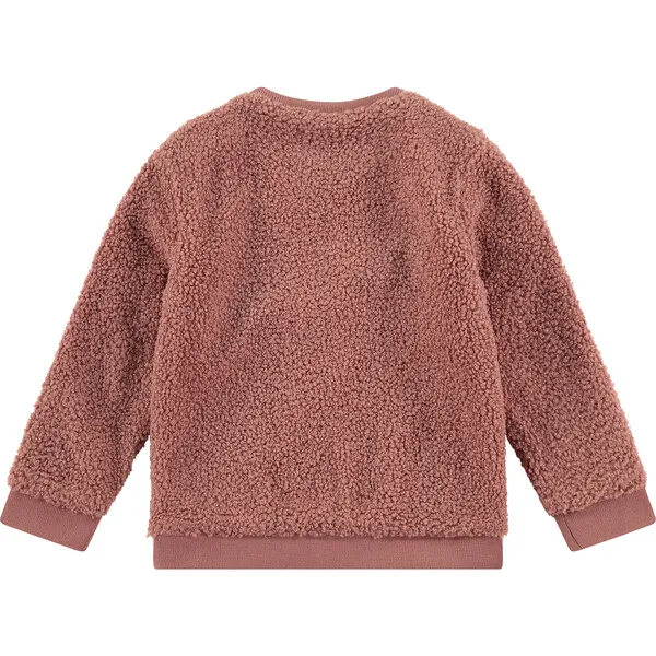 Babyface Fuzzy Sweater, Rose