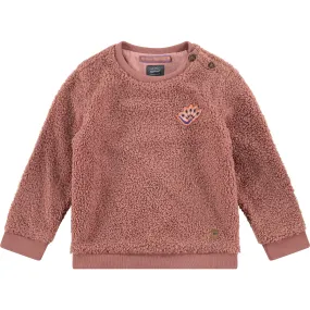 Babyface Fuzzy Sweater, Rose