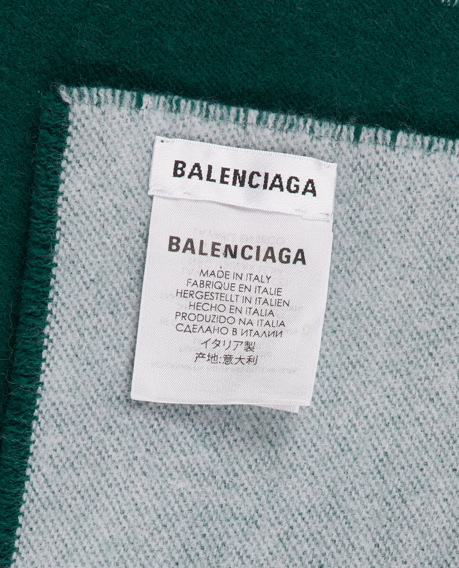 Balenciaga Logo Scarf