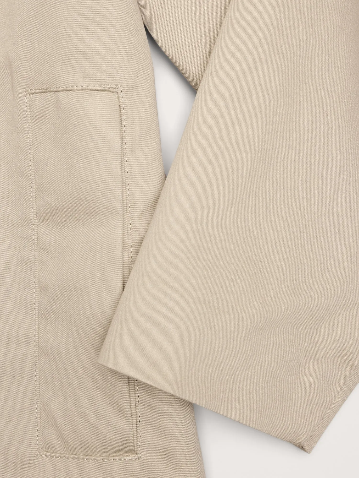 Banana Republic Bonded Cotton Mac Coat