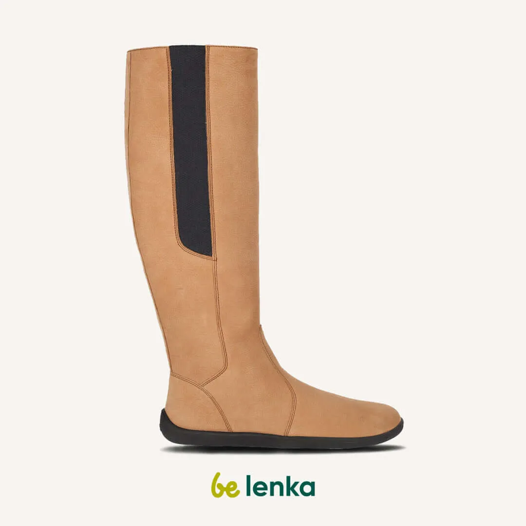 Barefoot long boots Be Lenka Sierra - Light Brown