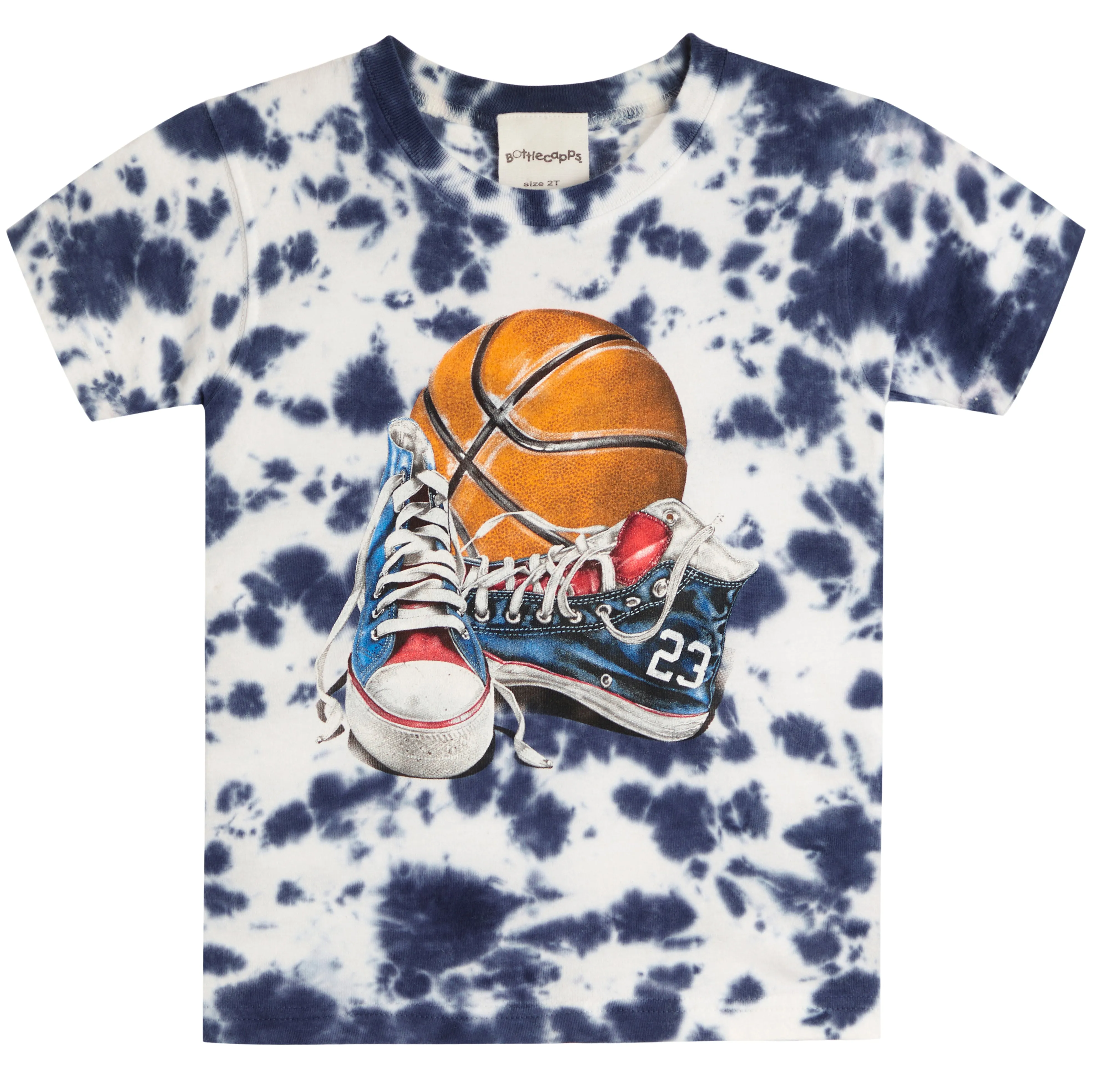 Basketball Sneaker Tie Dye Tee