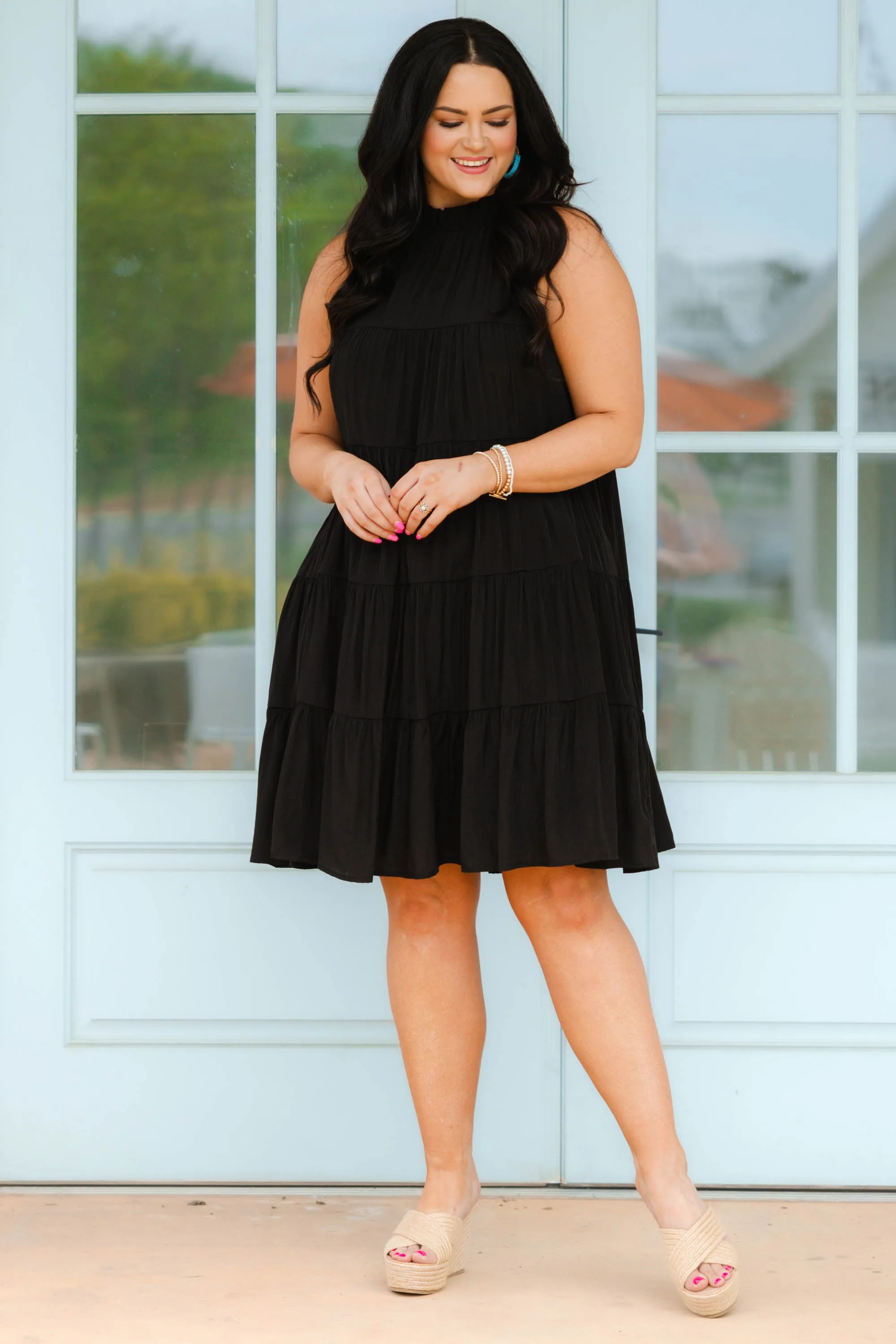 Beautiful Day Dress, Black