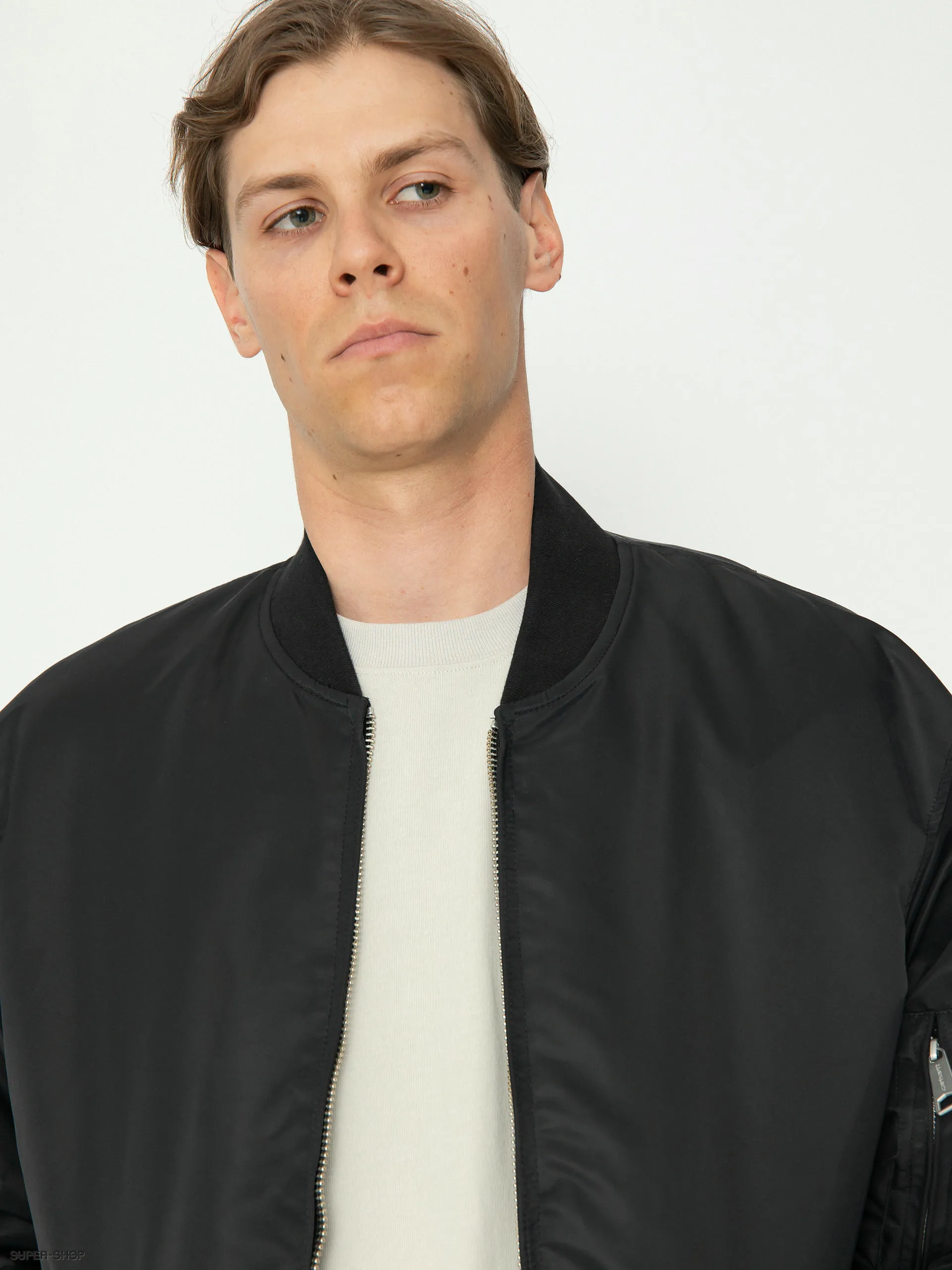 Carhartt WIP Otley Bomber Jacket (black)