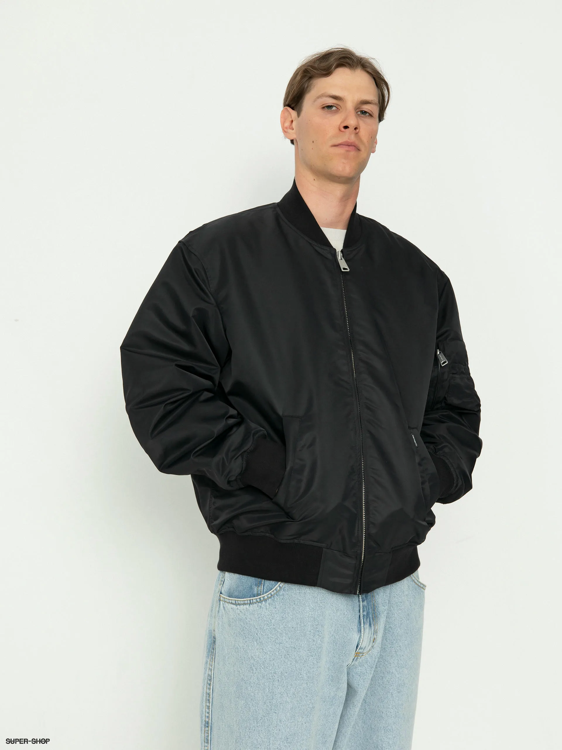 Carhartt WIP Otley Bomber Jacket (black)