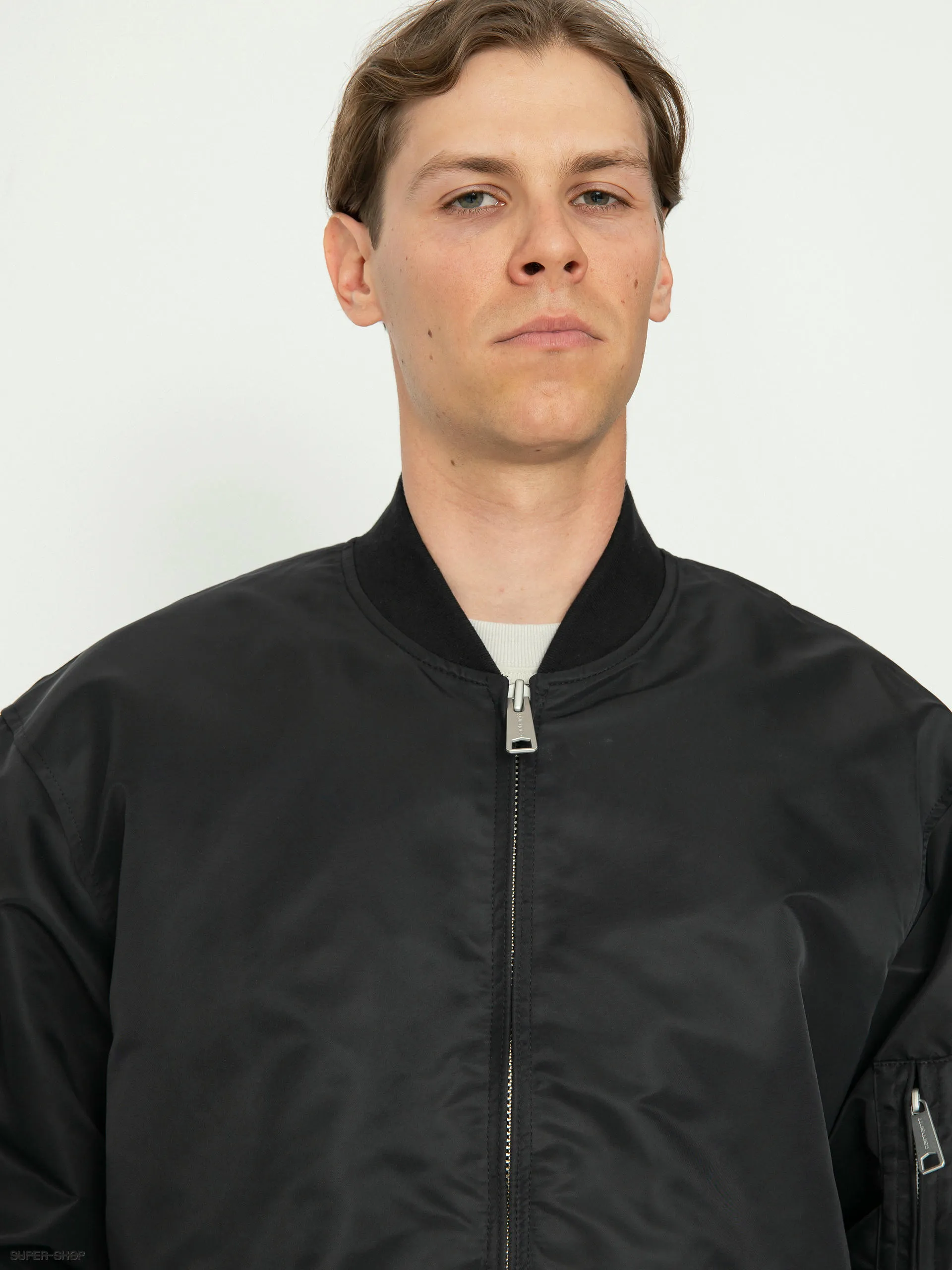 Carhartt WIP Otley Bomber Jacket (black)