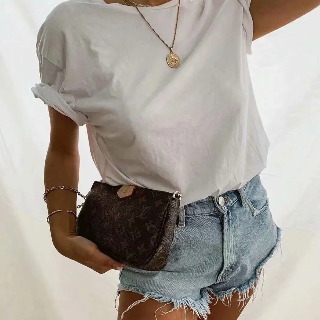 CARIEE DENIM SHORTS