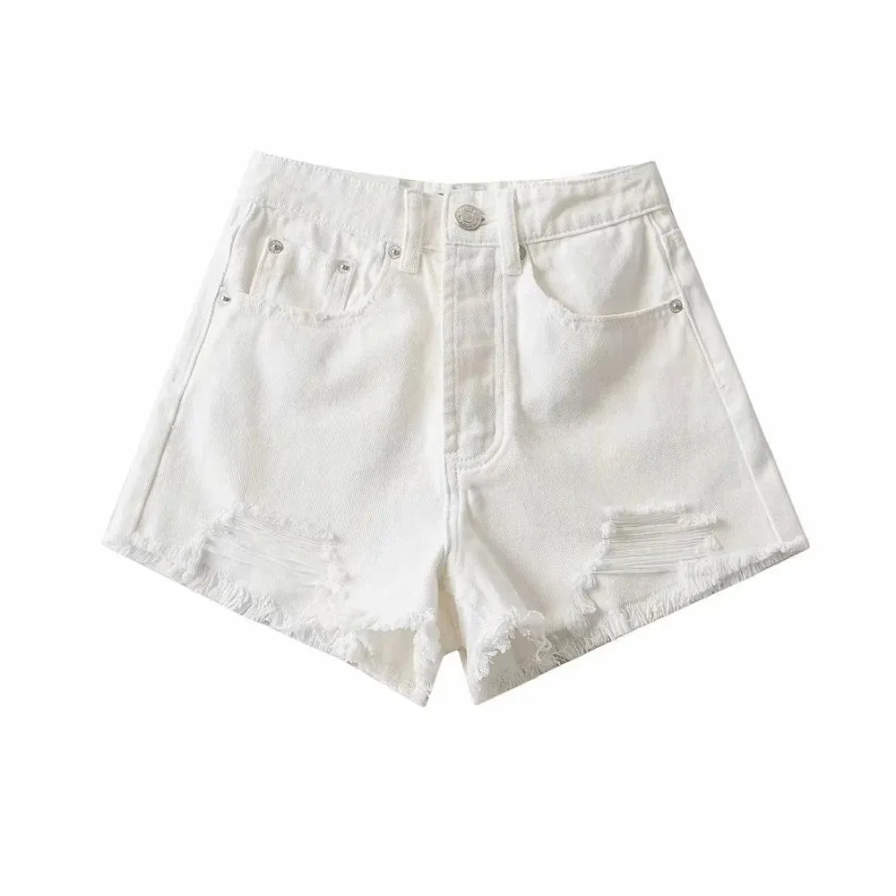 CARIEE DENIM SHORTS