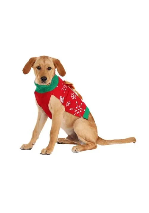 Christmas Present Pet Sweater