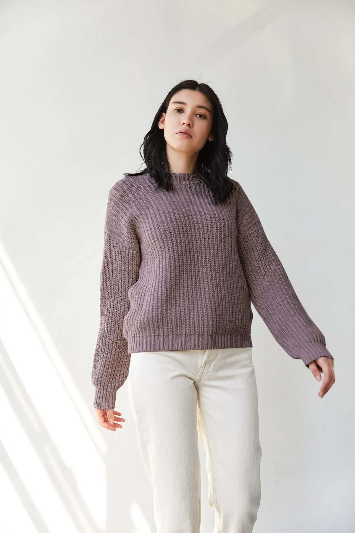 Chunky Pull-On Sweater