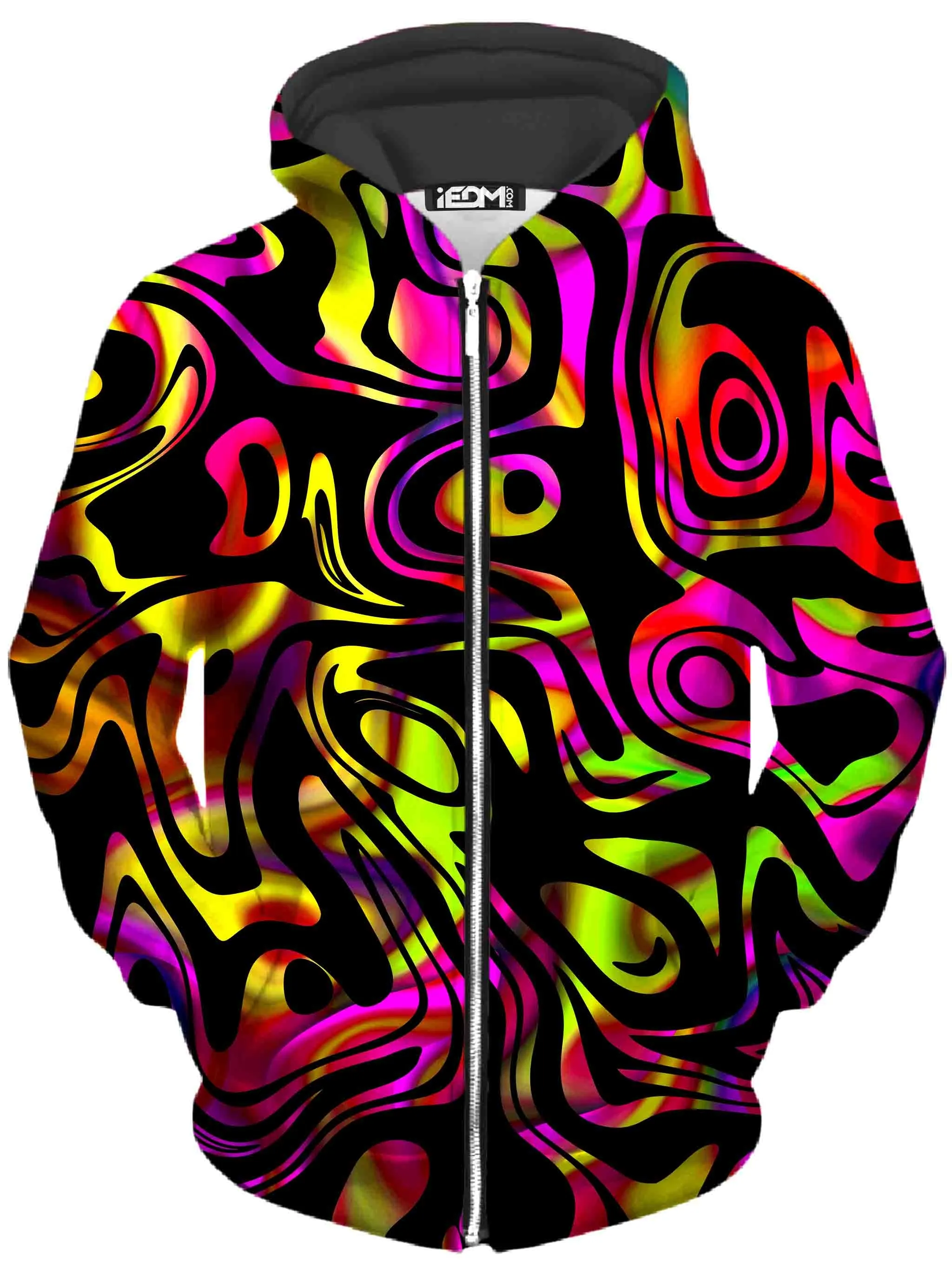 Color Evolution Unisex Zip-Up Hoodie