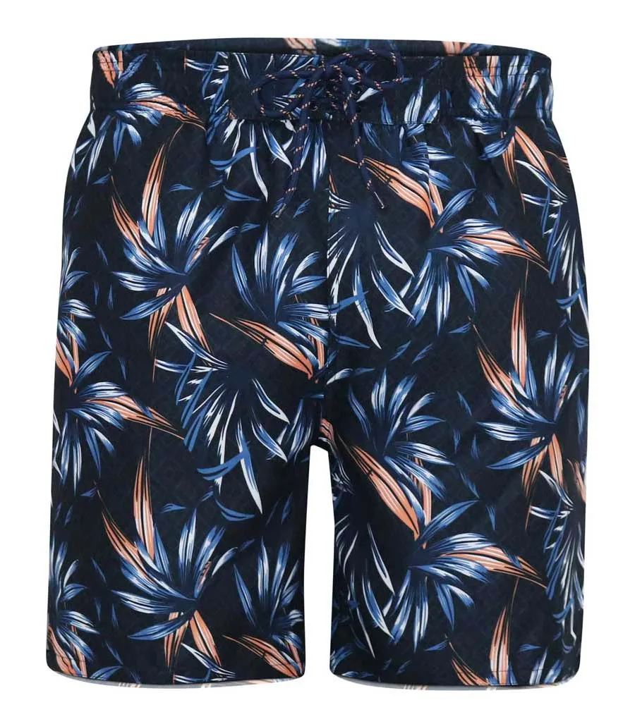 D555 Mens Hawaiian Printed Swim Shorts (DARIAN)