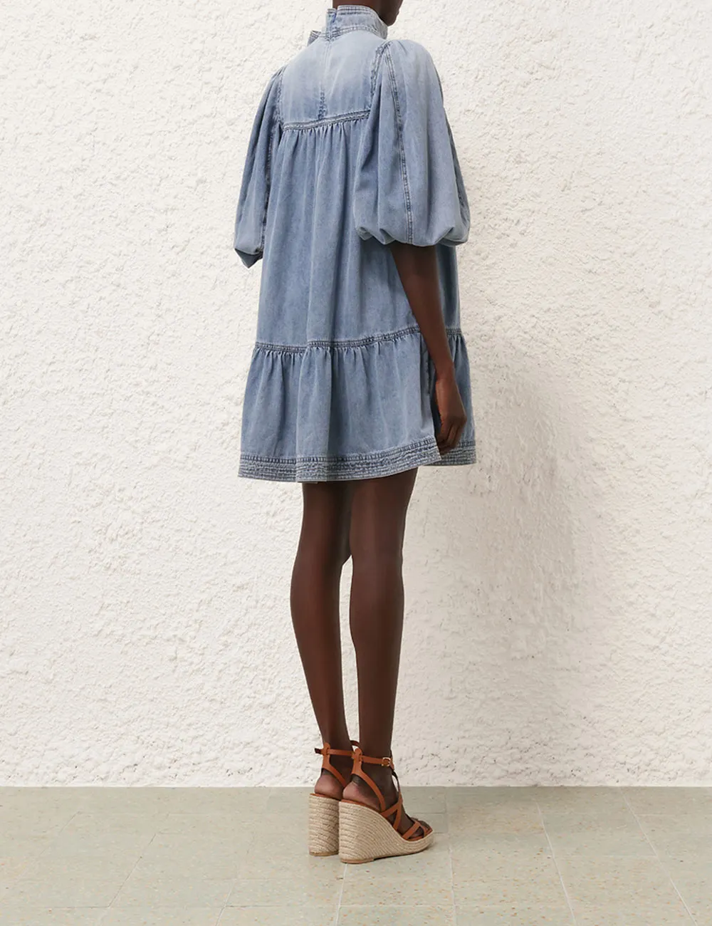 Denim Smock Dress