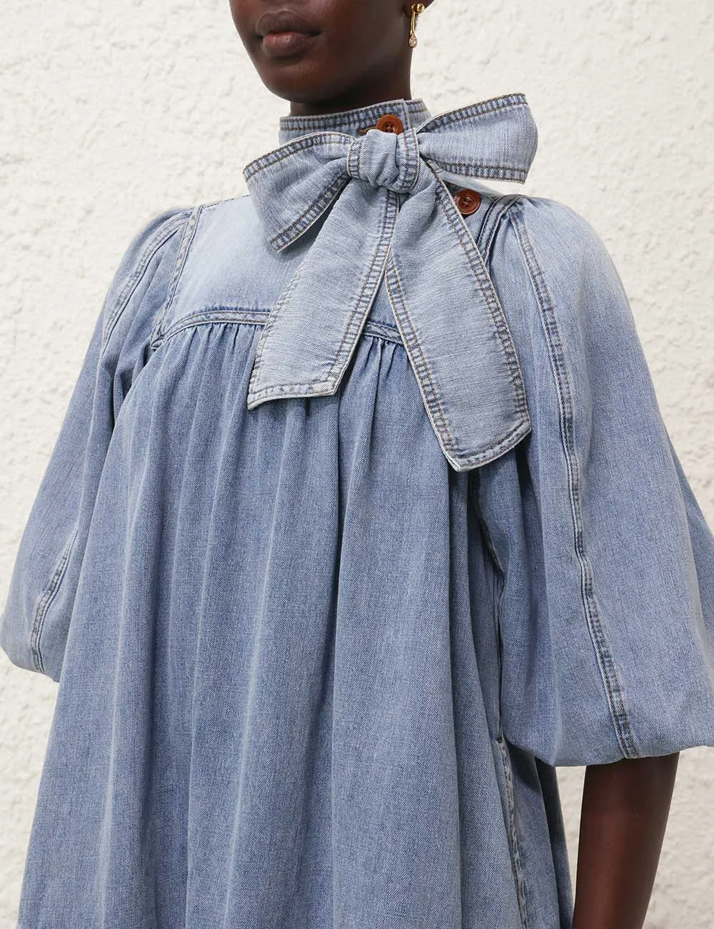 Denim Smock Dress