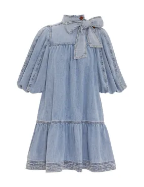 Denim Smock Dress