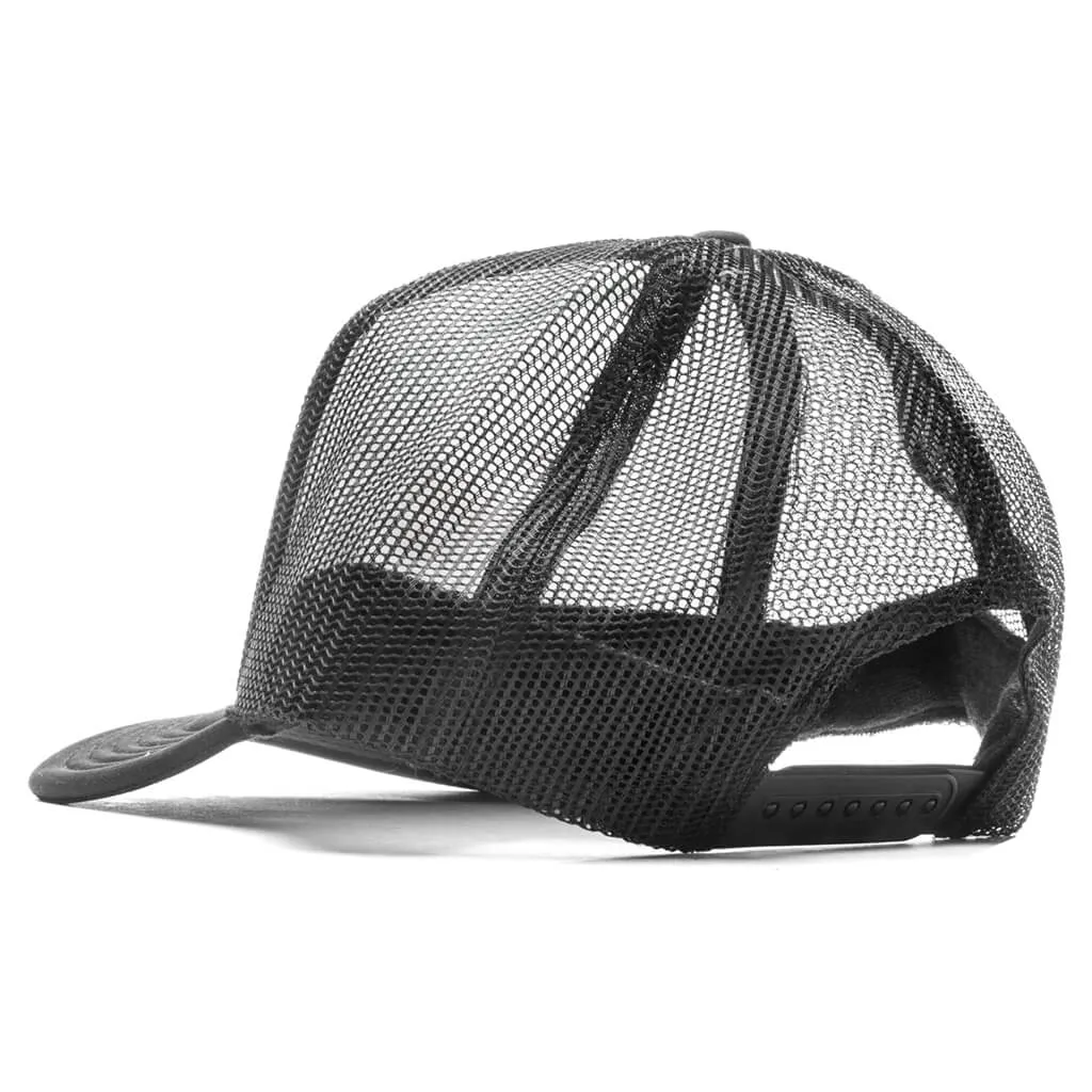 Draft Trucker Hat - Black/White