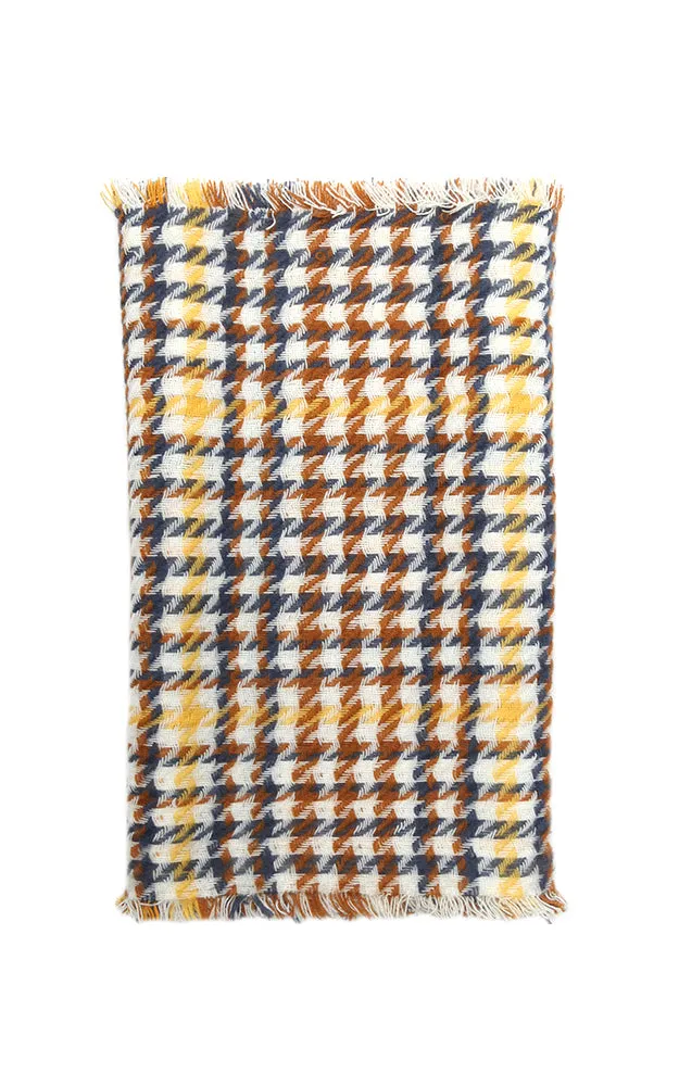 EAS9400 Plaid Double Side Infinity Scarf