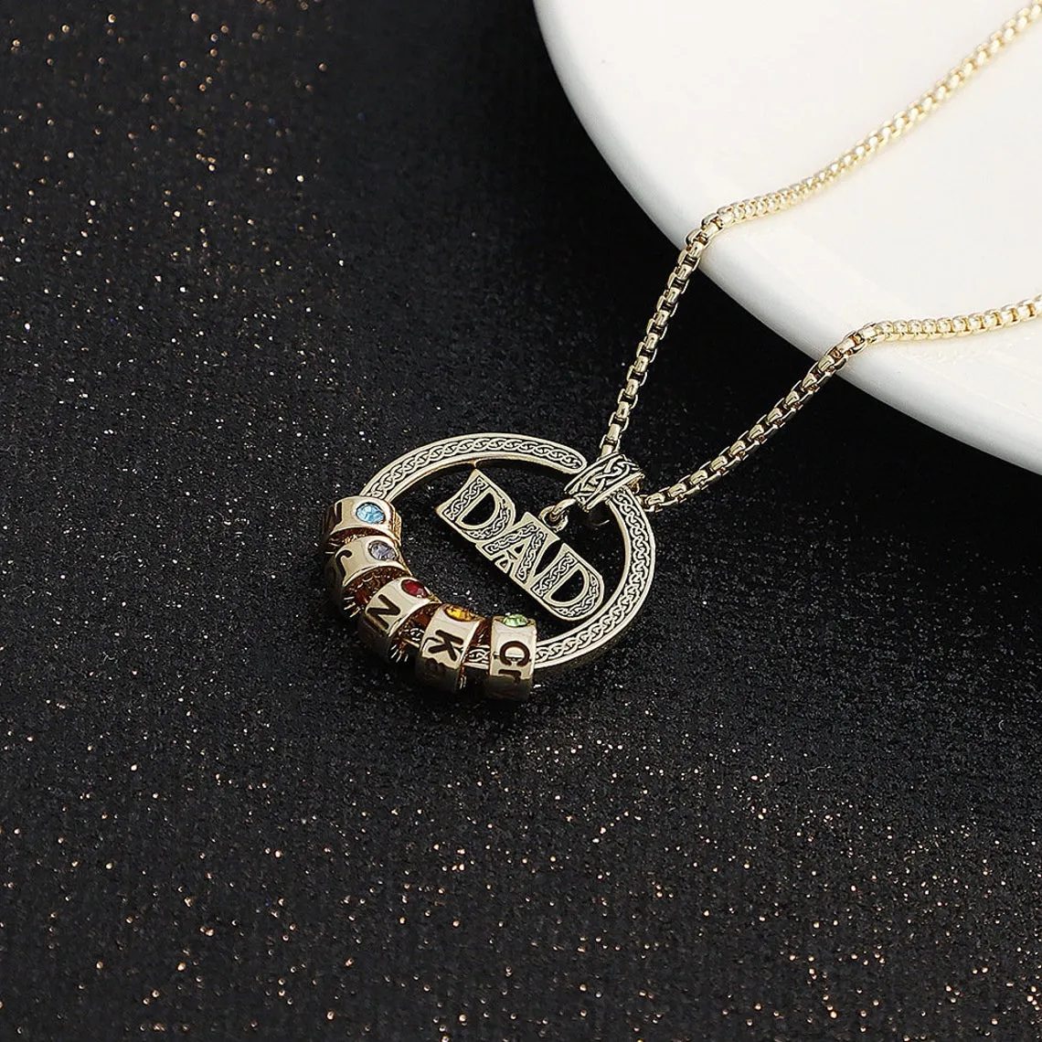 Family Name Necklace For Dad