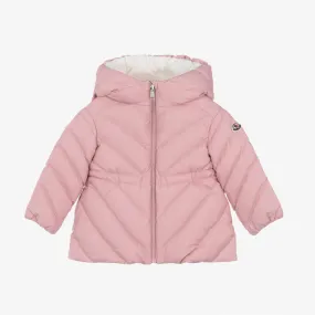 Girls Pink Sanaa Hooded Down Coat