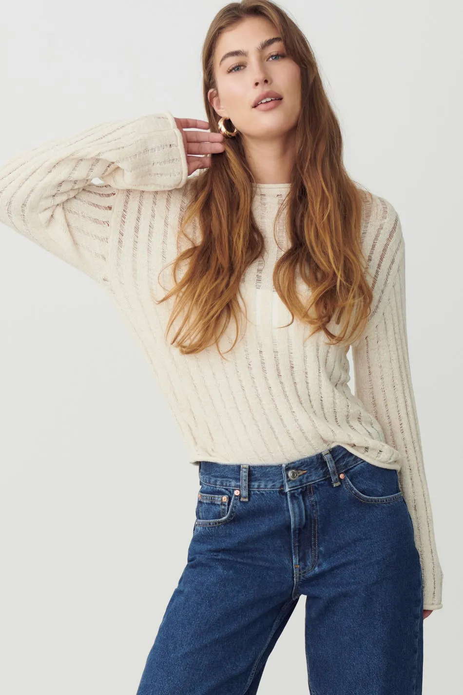 Heidi knitted sweater