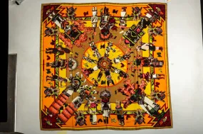 Hermès Kachinas Scarf