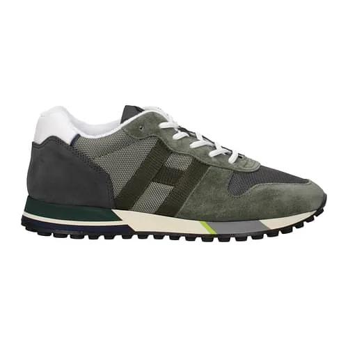 Hogan H383 Sneaker - Olive/Grey