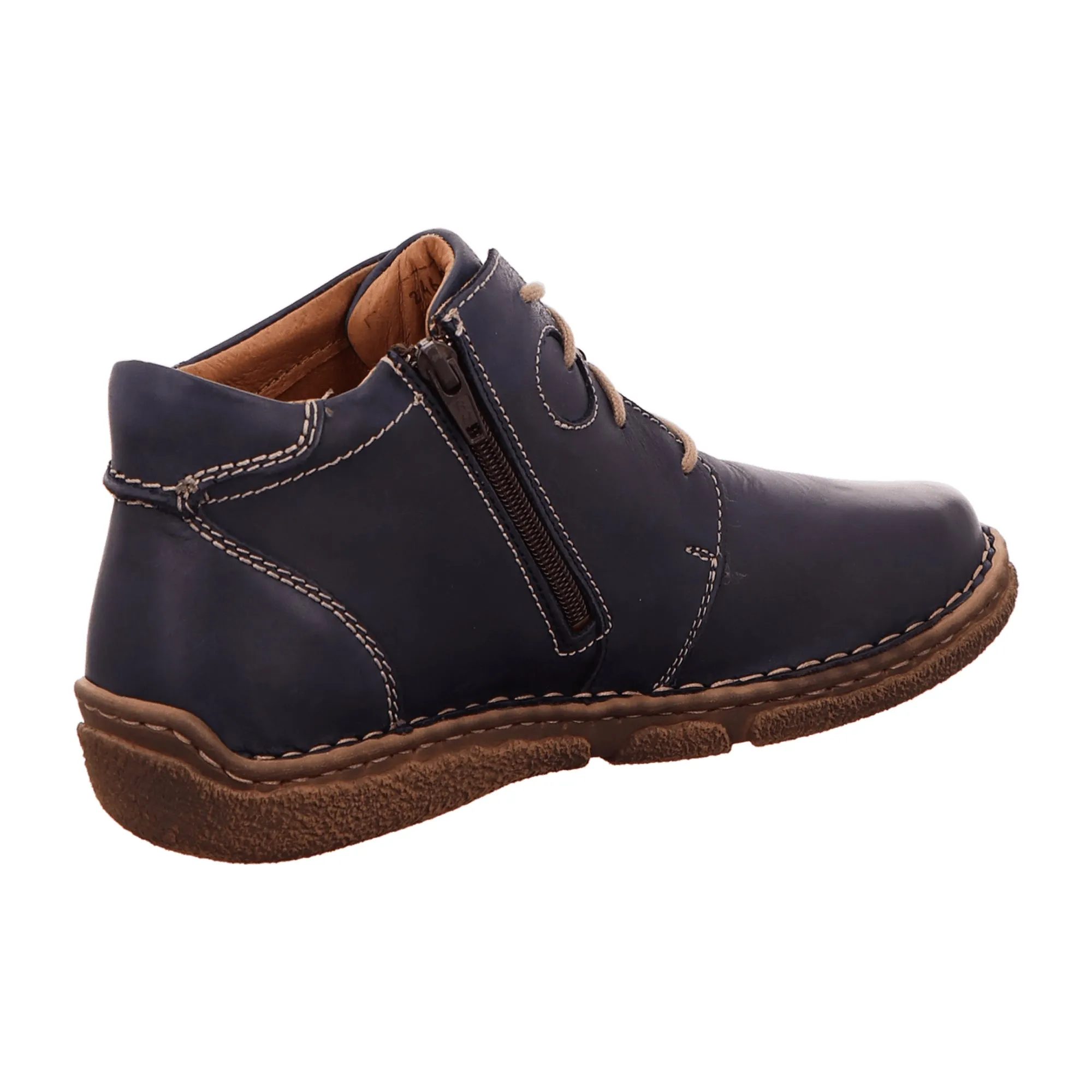 Josef Seibel Lace-up Boot with Warm Lining NEELE 46 for Women in Blue