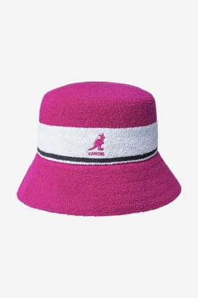 Kangol hat Bermuda Bucket pink color