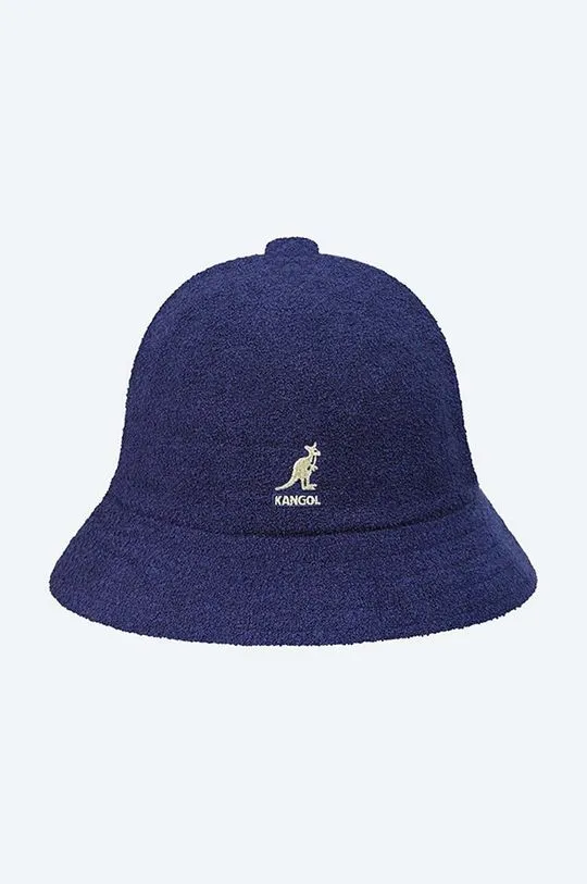 Kangol hat Bermuda Casual navy blue color