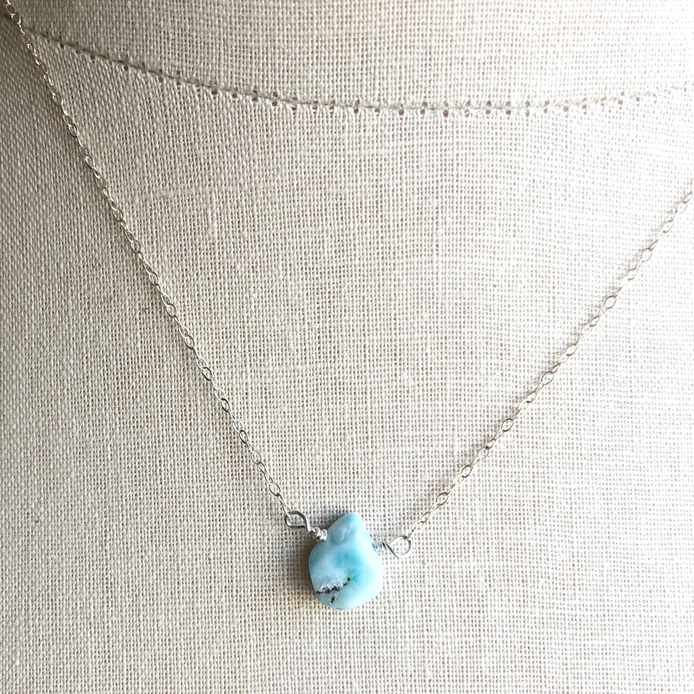 Larimar Necklace