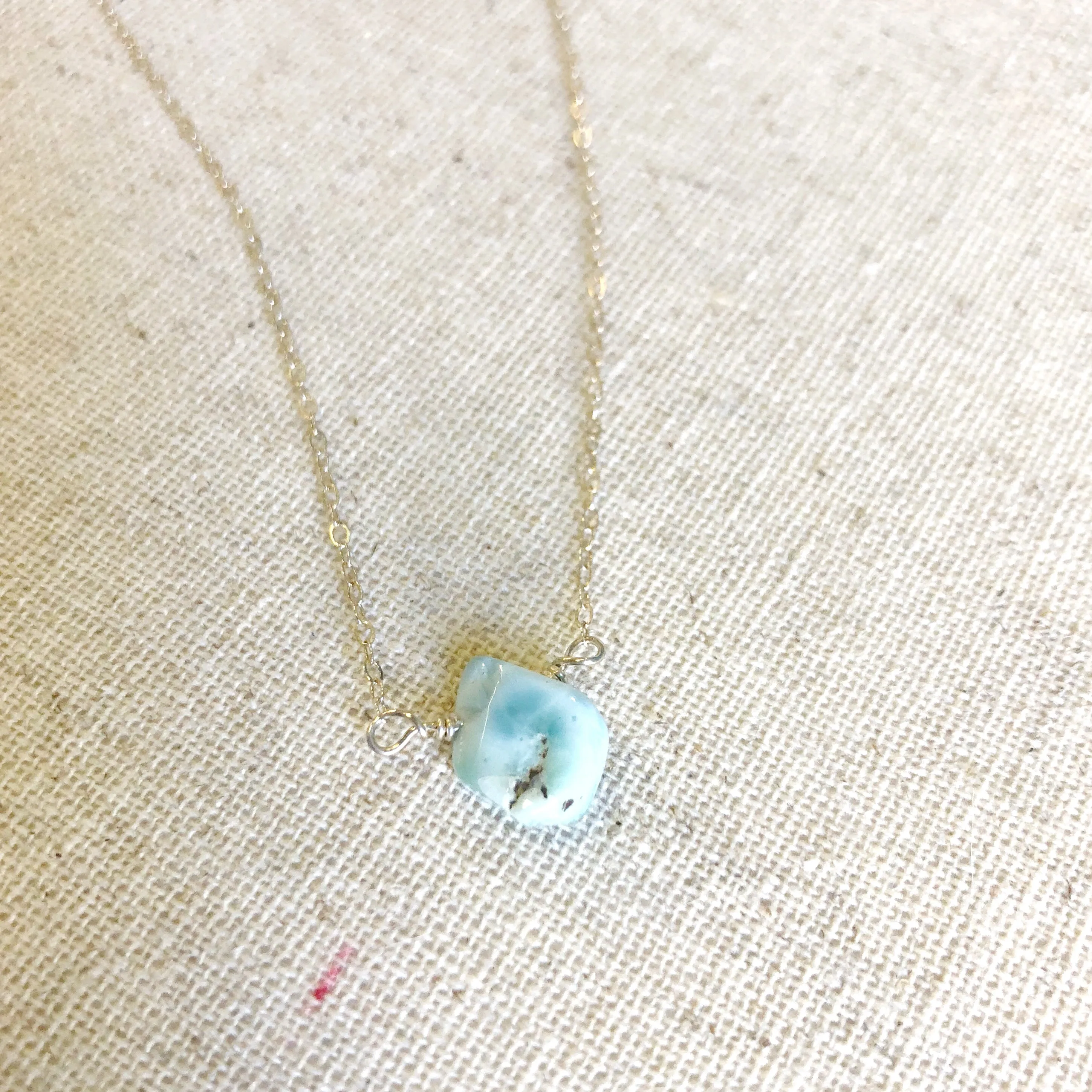 Larimar Necklace