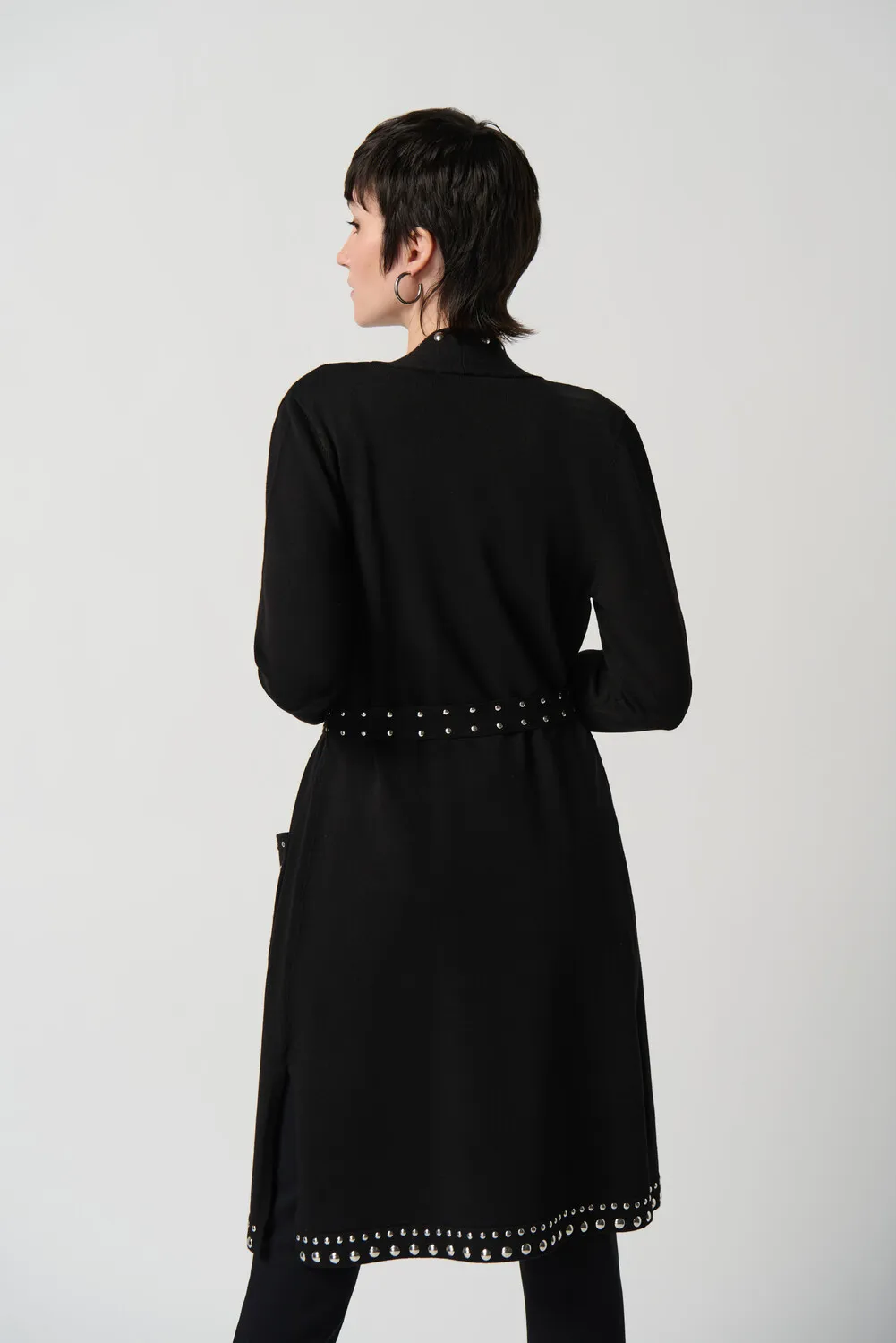 Long Coat With Studs Style 234919