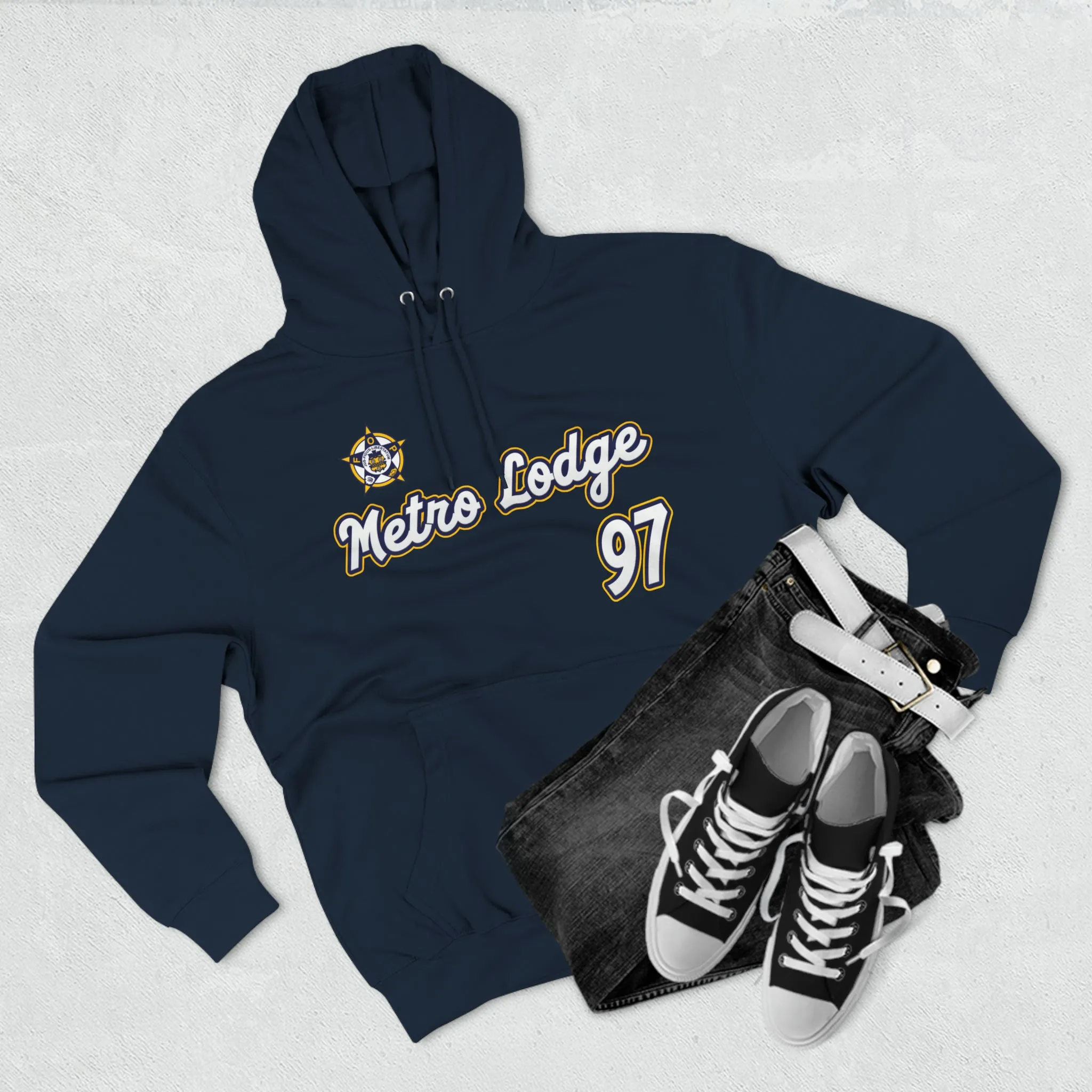 Metro Lodge Unisex Hooded Sweatshirt