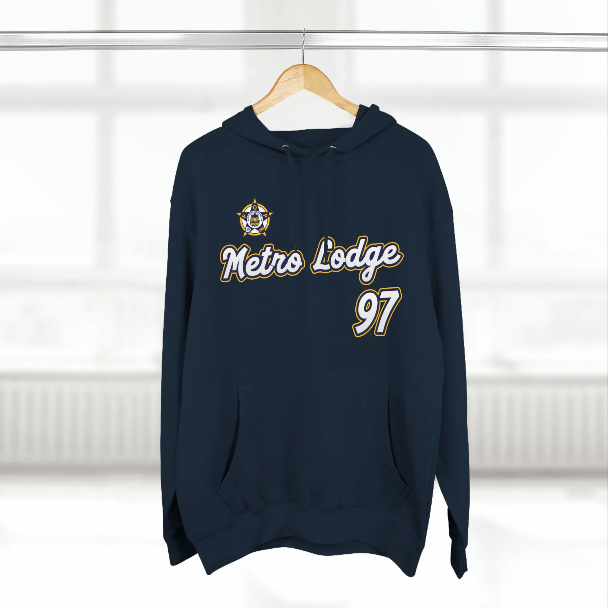 Metro Lodge Unisex Hooded Sweatshirt