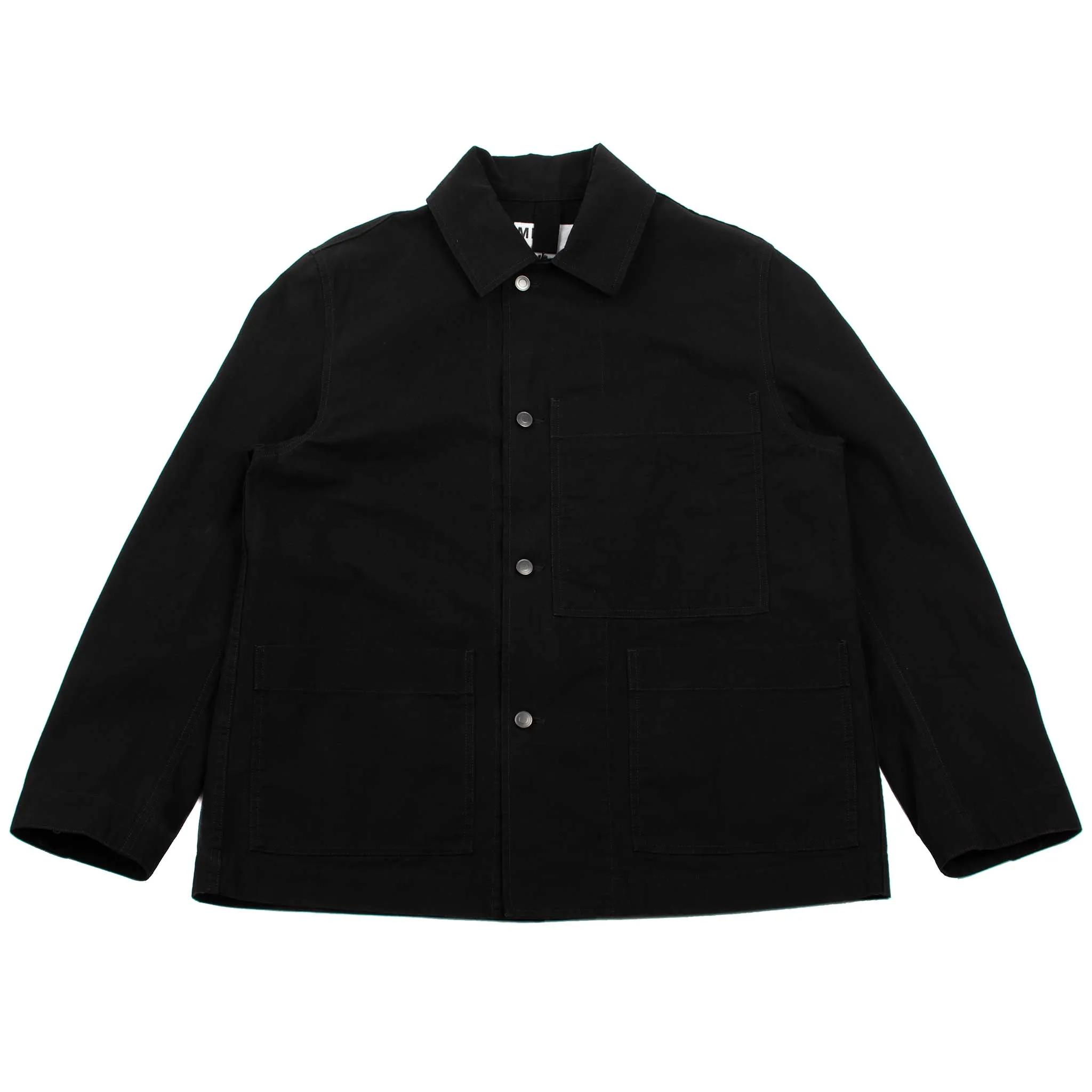 MHL Big Pocket Jacket Compact Cotton Drill Black