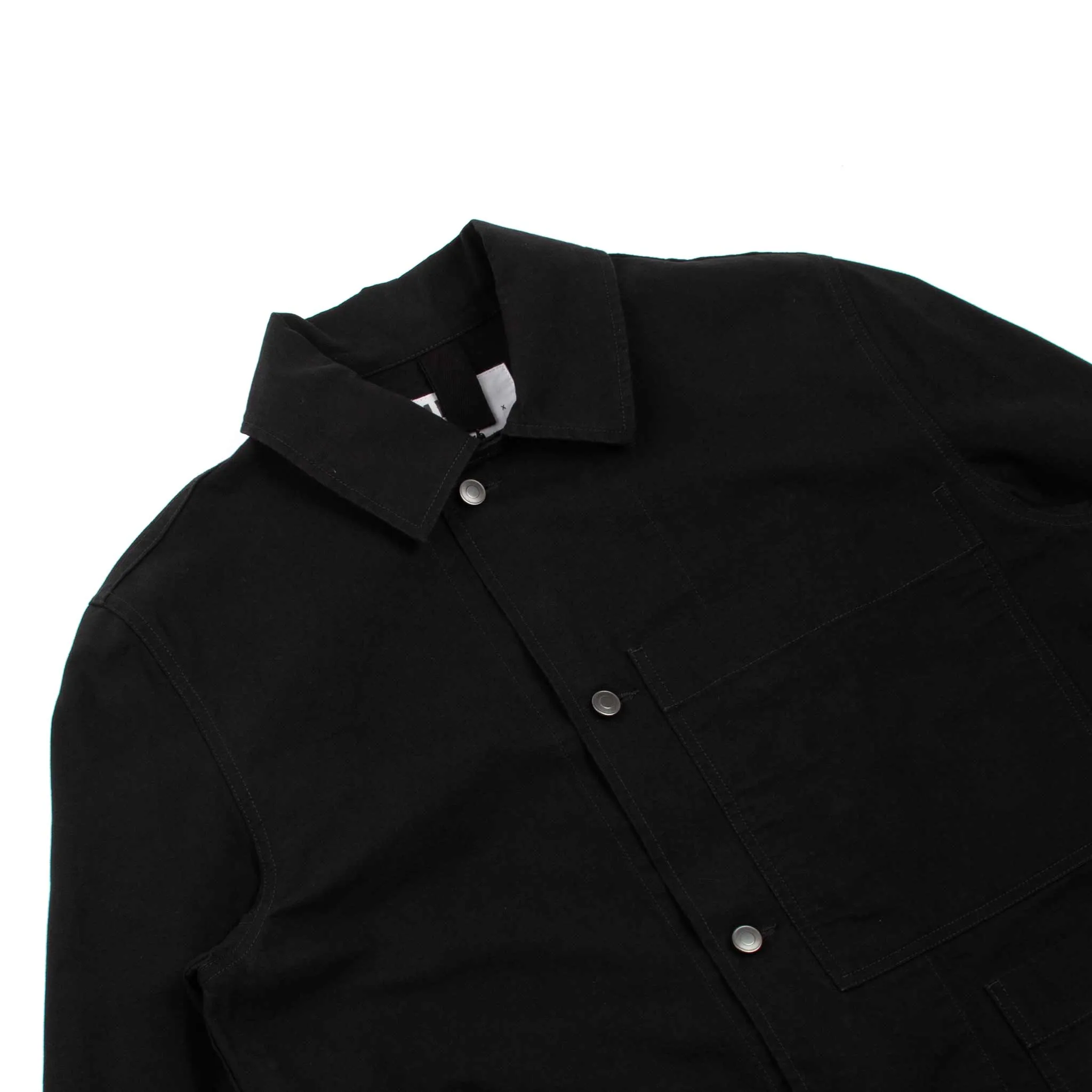 MHL Big Pocket Jacket Compact Cotton Drill Black