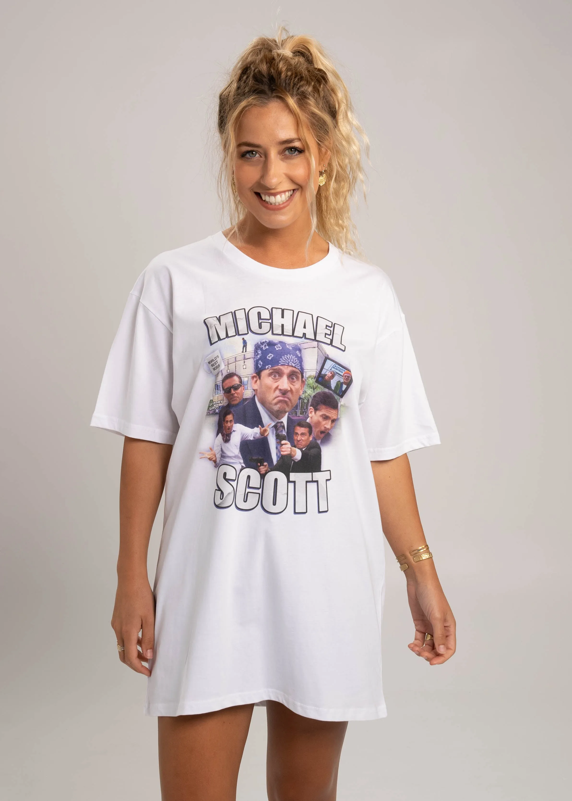 Michael Scott 90's Bootleg Rap T-Shirt