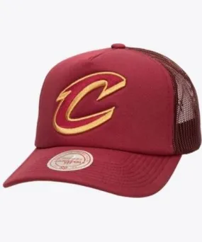 Mitchell & Ness Men's NBA Cleveland Cavaliers Core Evergreen OTC Trucker Adjustable Hat