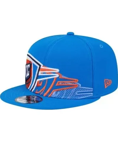 New Era Men's NBA Oklahoma City Thunder Sport Night Team Shadow 9FIFTY Snapback Hat