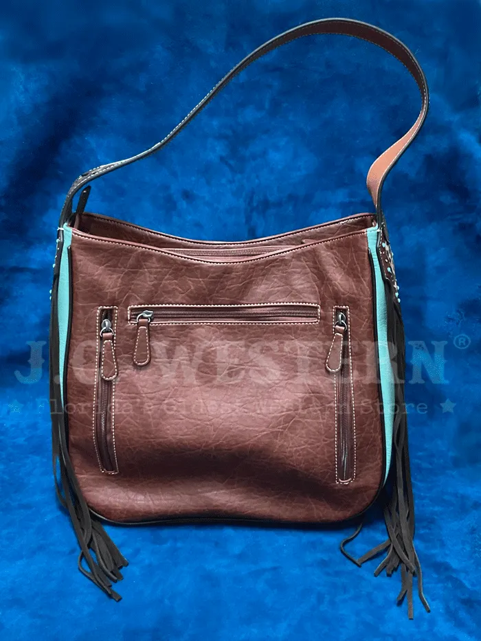 Nocona N770007802 Womens Jean Style Conceal Carry Shoulder Bag Brown