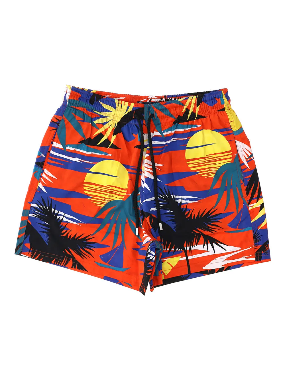 Palm Angels X Vilebrequin Palm Tree Print Swim Shorts