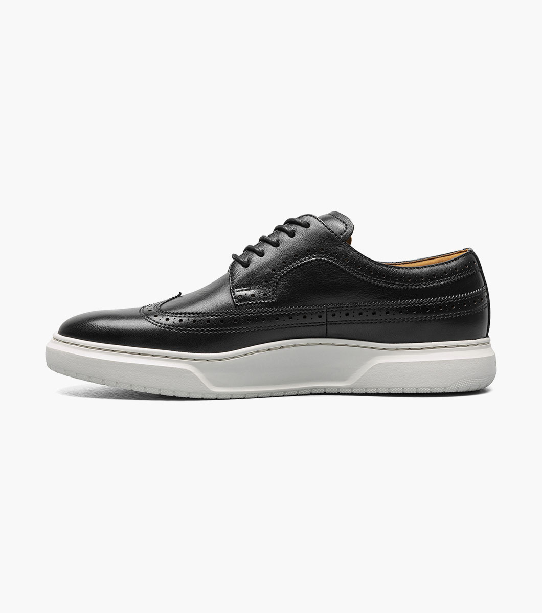 Premier Wingtip Lace Up Sneaker