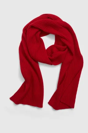 Red CashSoft Scarf