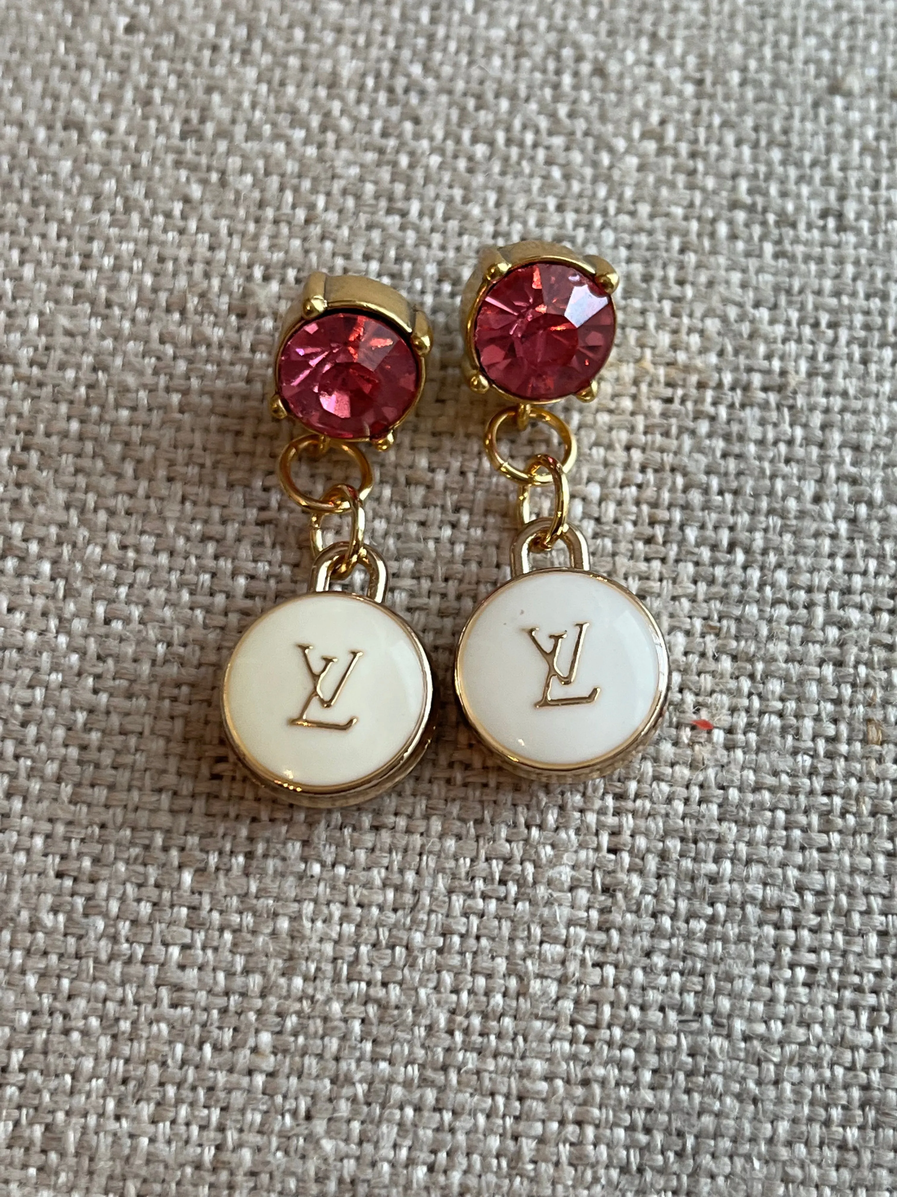 Repurposed Pinky Earrings