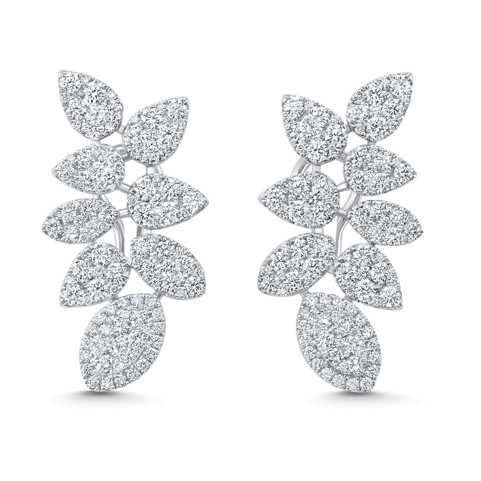 Reverie Couture Diamond Cluster Earrings